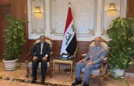 السفير العراقي يستقبل رئيس البعثة الدبلوماسية الإيرانية في القاهرة