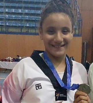 «نور» بطلة تايكوندو المشروع القومي تفوز بالمركز الثاني فى بطولة الجمهورية