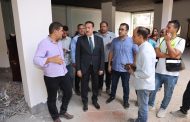 أبو ليمون يتابع التجهيزات النهائية لممشى شبين الكوم الجديد لافتتاحه قريباً