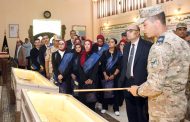 القوات المسلحة تنظم زيارة لوفد من الإعلاميين وطلبة الأكاديمية العسكرية المصرية وطلبة الجامعات المصرية لإحدى الوحدات الخاصة البحرية