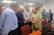 عصمت يتفقد مركز تحكم الدقي والمركز الرئيسي للبيانات ويتابع سير العمل على إضافة مصدر تغذية ثالث إلى محطة محولات جزيرة الدهب
