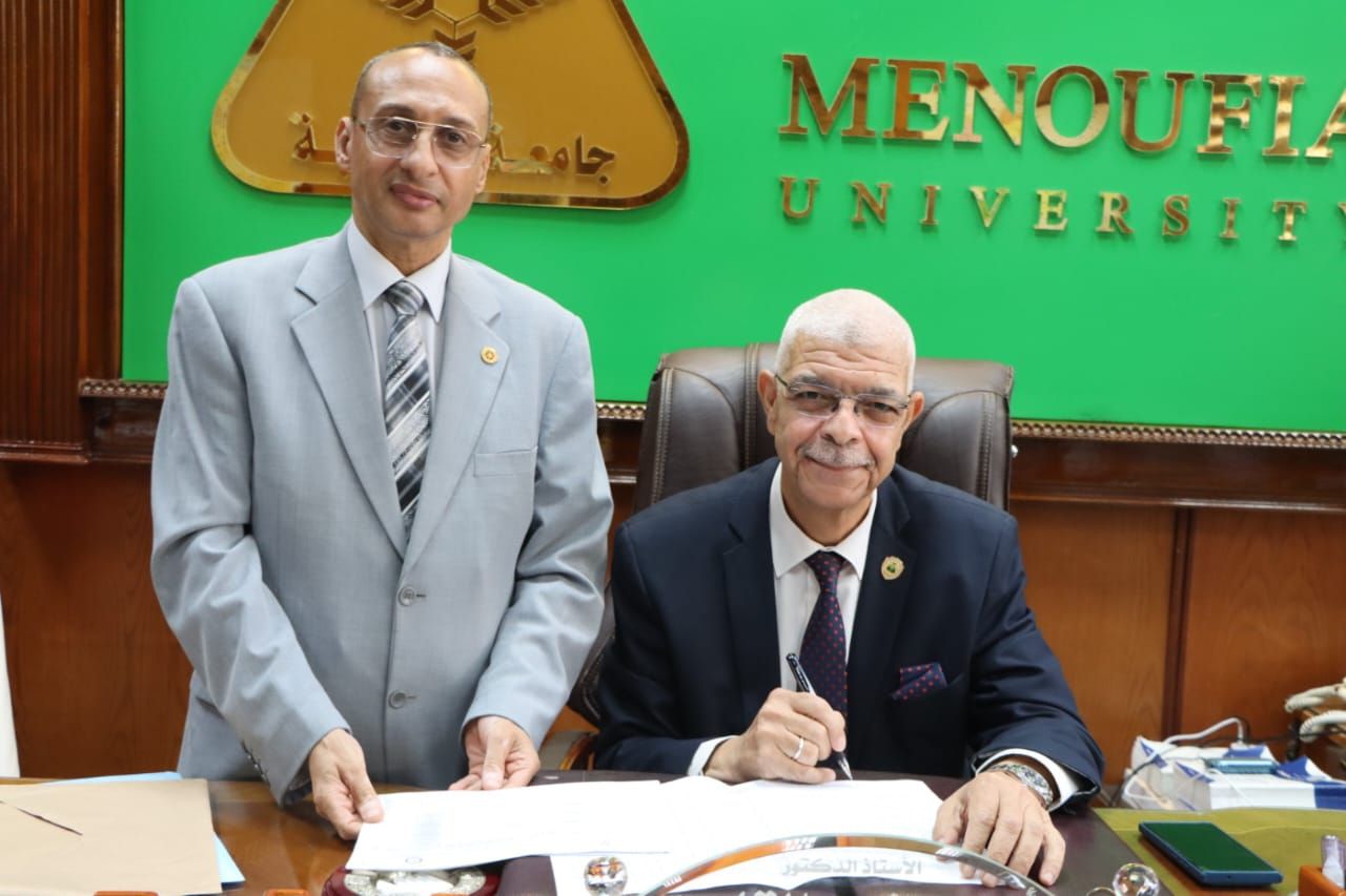 رئيس جامعة المنوفية يعتمد نتيجة بكالوريوس كلية الهندسة الالكترونية بمنوف بنسبة نجاح 88,17٪