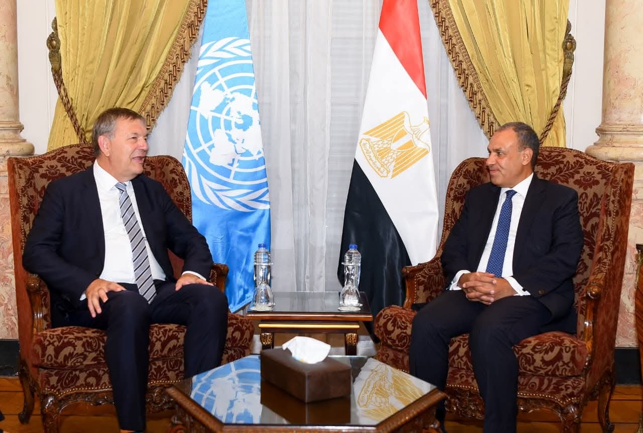 وزير الخارجية يستقبل المفوض العام لوكالة الأمم المتحدة لإغاثة وتشغيل اللاجئين الفلسطينيين