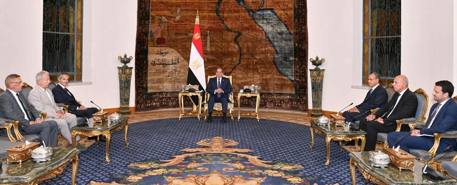الرئيس السيسى يتناول مستجدات الملف النووي الإيراني