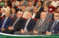محافظ الإسماعيلية ونائب رئيس هيئة قناة السويس ورئيس جامعة قناة السويس يشهدون ندوة السفير محمد العرابي