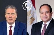 الرئيس السيسي ورئيس وزراء بريطانيا يؤكدان أهمية تسوية الأزمات الإقليمية عبر المسارات السياسية والوسائل السلمية