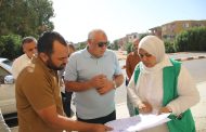 الزملوط يتابع أعمال رفع كفاءة مبنى 