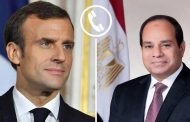 الرئيس السيسي يبحث مع نظيره الفرنسي التحضيرات الجارية لعقد مؤتمر.. حل الدولتين