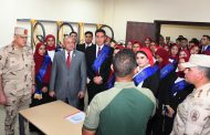القوات المسلحة تنظم زيارتين لطلبة جامعتى المنصورة وبنى سويف إلى الأكاديمية العسكرية المصرية