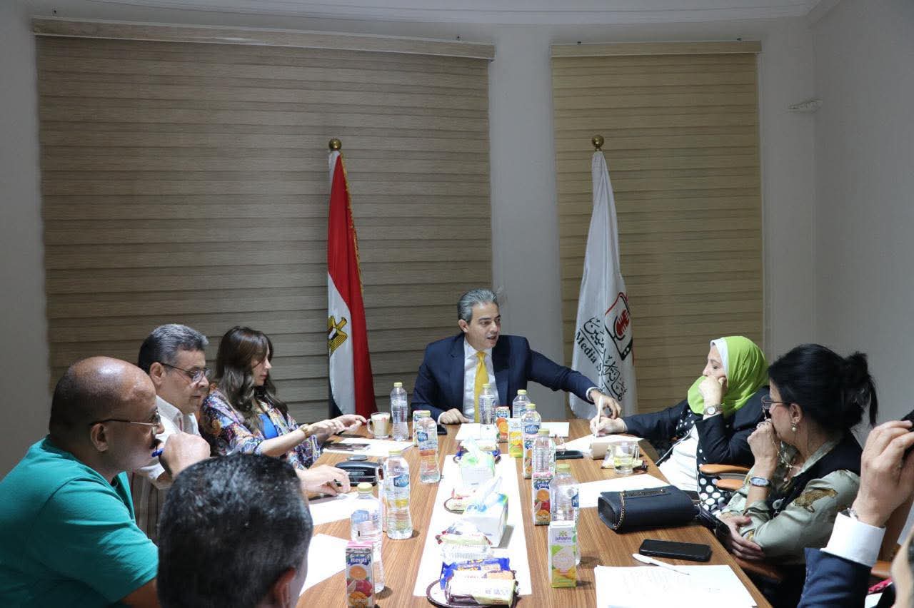مجلس نقابة الإعلاميين يعقد اجتماعًا موسعًا لمتابعة تنفيذ الخطة الشاملة لتطوير الإعلام