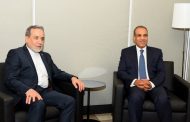 وزير الخارجية يلتقي مع نظيره الإيراني على هامش اعمال الجمعية العامة للأمم المتحدة