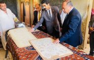 رئيس هيئة تنمية الصعيد يتفقد المجمع الحرفي بقرية دسيا بالفيوم