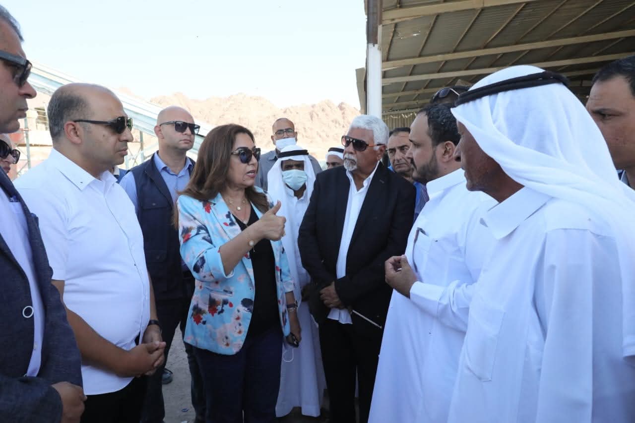 عوض تشدد على سرعة تسليم المحافظة المدفن الصحى والمعدات لشركة زهرة جنوب سيناء لتشغيله