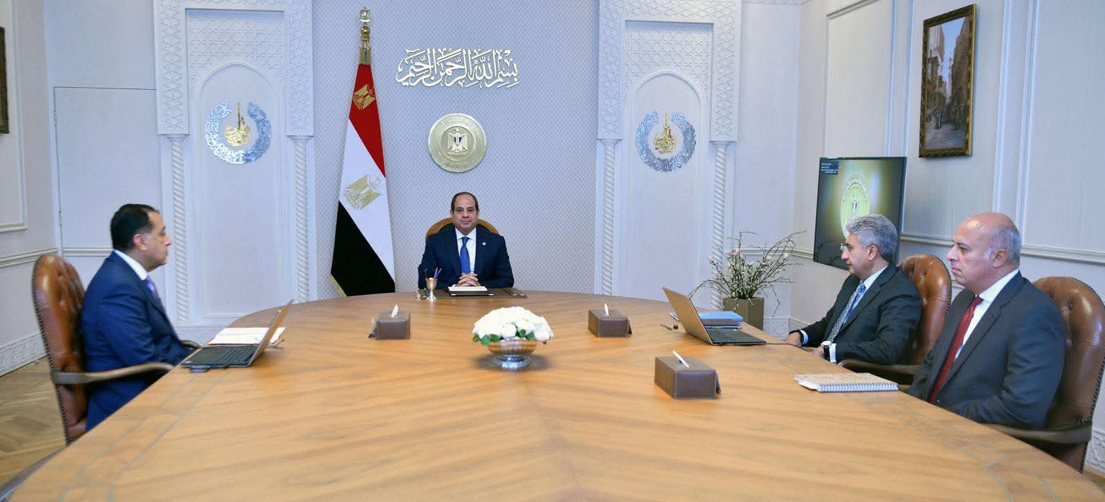 الرئيس السيسى يستعرض مستجدات ملف الاستثمار السياحي