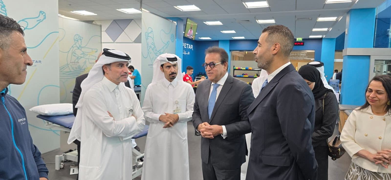 عبدالغفار يجري زيارات ميدانية لـ”أسبيتار” و”إتقان” لبحث تعزيز التعاون في الطب الرياضي في مصر