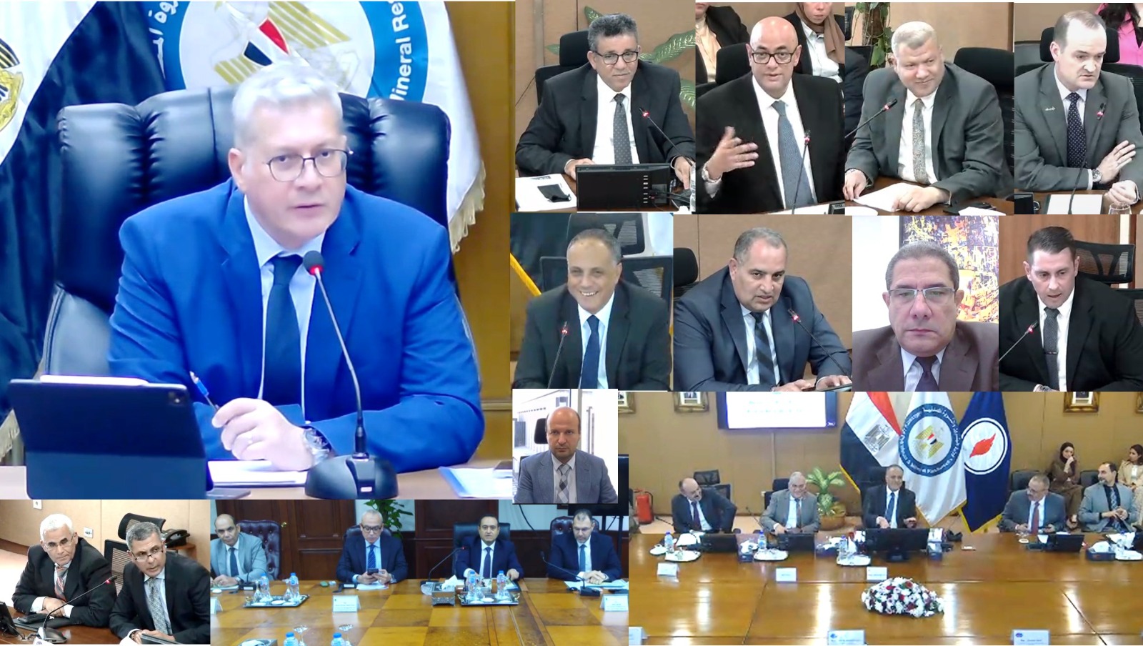 بدوى يشيد بالجهود المتميزة المبذولة من فريق العمل بشركة خالدة للبترول