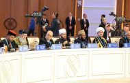 الازهري يشهد الجلسة الافتتاحية للقمة الدولية الثامنة لزعماء الأديان بأستانا