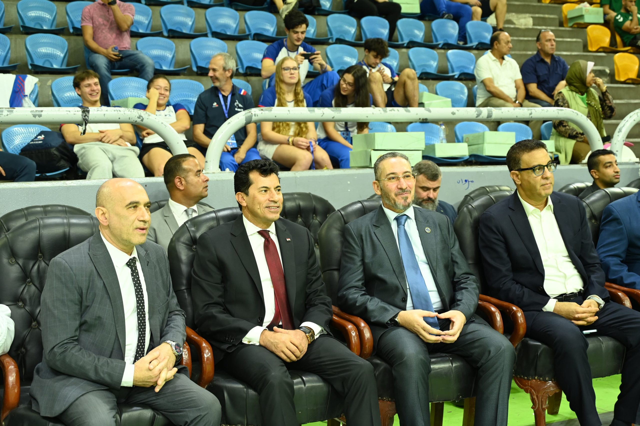 صبحي يفتتح بطولة كأس حوض البحر المتوسط لرفع الاثقال