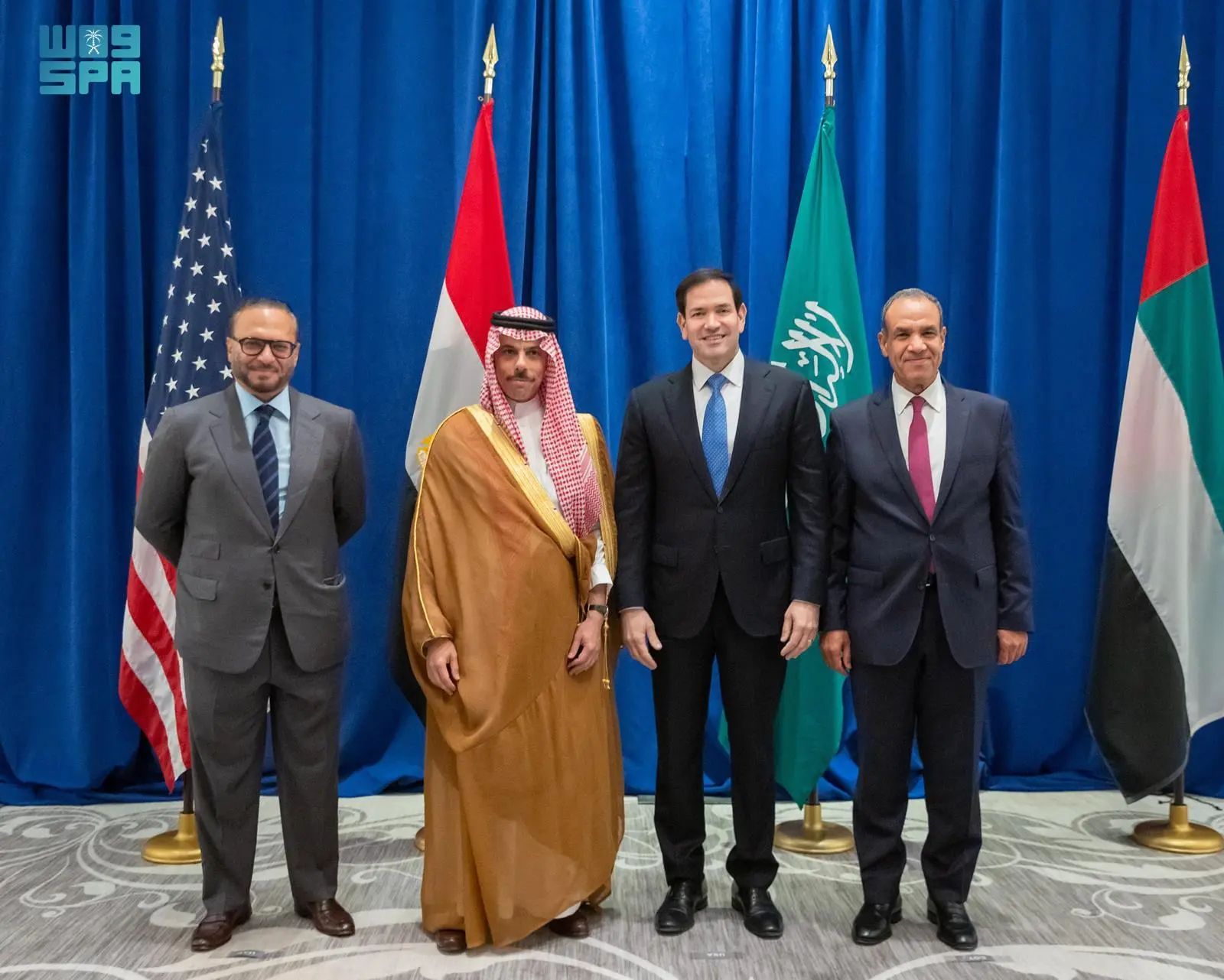 وزير الخارجية ونظيره المصري يشاركان في الاجتماع الرباعي بشأن السودان