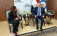 بدوى يبحث مع فالكو الأمريكية خطط التوسع واستخدام الطاقة المتجددة في حقولها بمصر