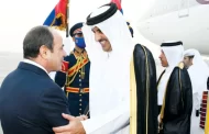 الرئيس السيسى يلتقى بأمير قطر للمشاركة في أعمال القمة العربية الإسلامية الاستثنائية