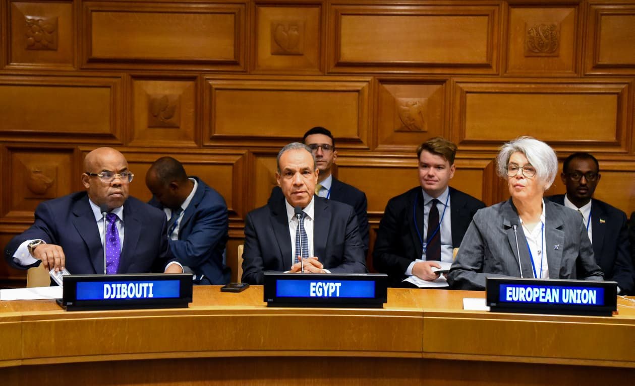عبد العاطى يشارك في الاجتماع رفيع المستوى حول تمويل بعثة الاتحاد الأفريقي للدعم والاستقرار في الصومال
