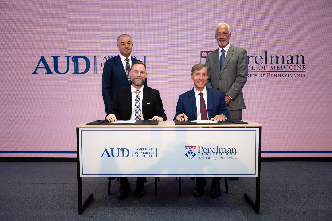 الجامعة الأمريكية في دبي تطلق شراكة استراتيجية مع كلية طب بنسلفانيا لتأسيس كلية طب رائدة في الإمارات
