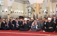 وزير الأوقاف ومحافظ الإسماعيلية ومفتي الجمهورية ورئيس الوطنية للإعلام يصلون الجمعة بالإسماعيلية