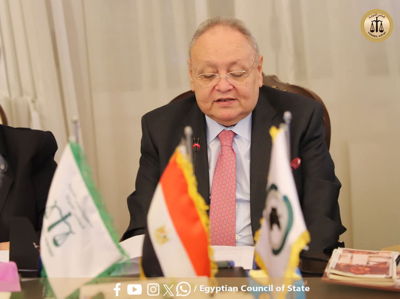 اتحاد مجالس الدولة والمحاكم العليا الإدارية الإفريقية ينظم «مبدأ الأمن القانوني في القضاء الإداري»