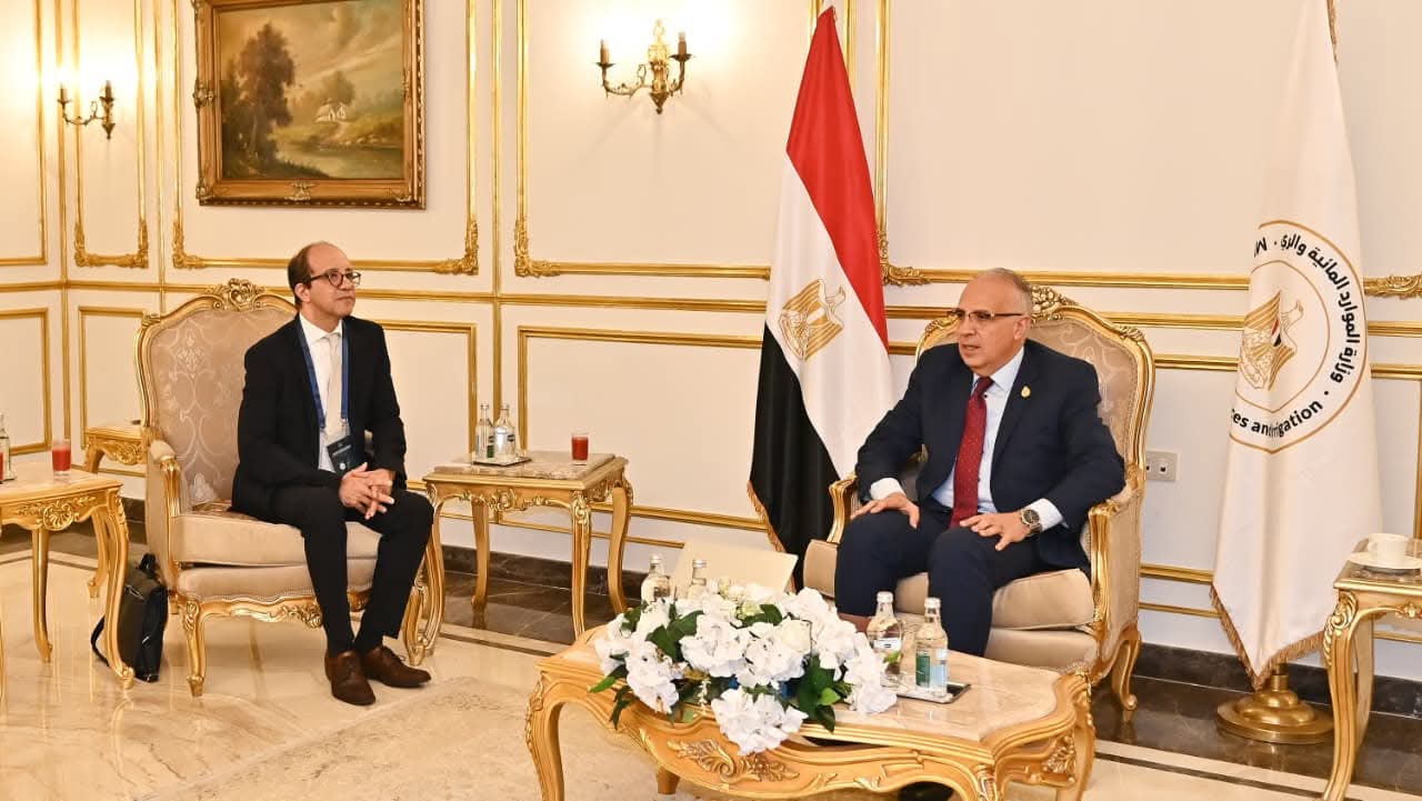 وزير الري يؤكد أهمية التعاون مع 