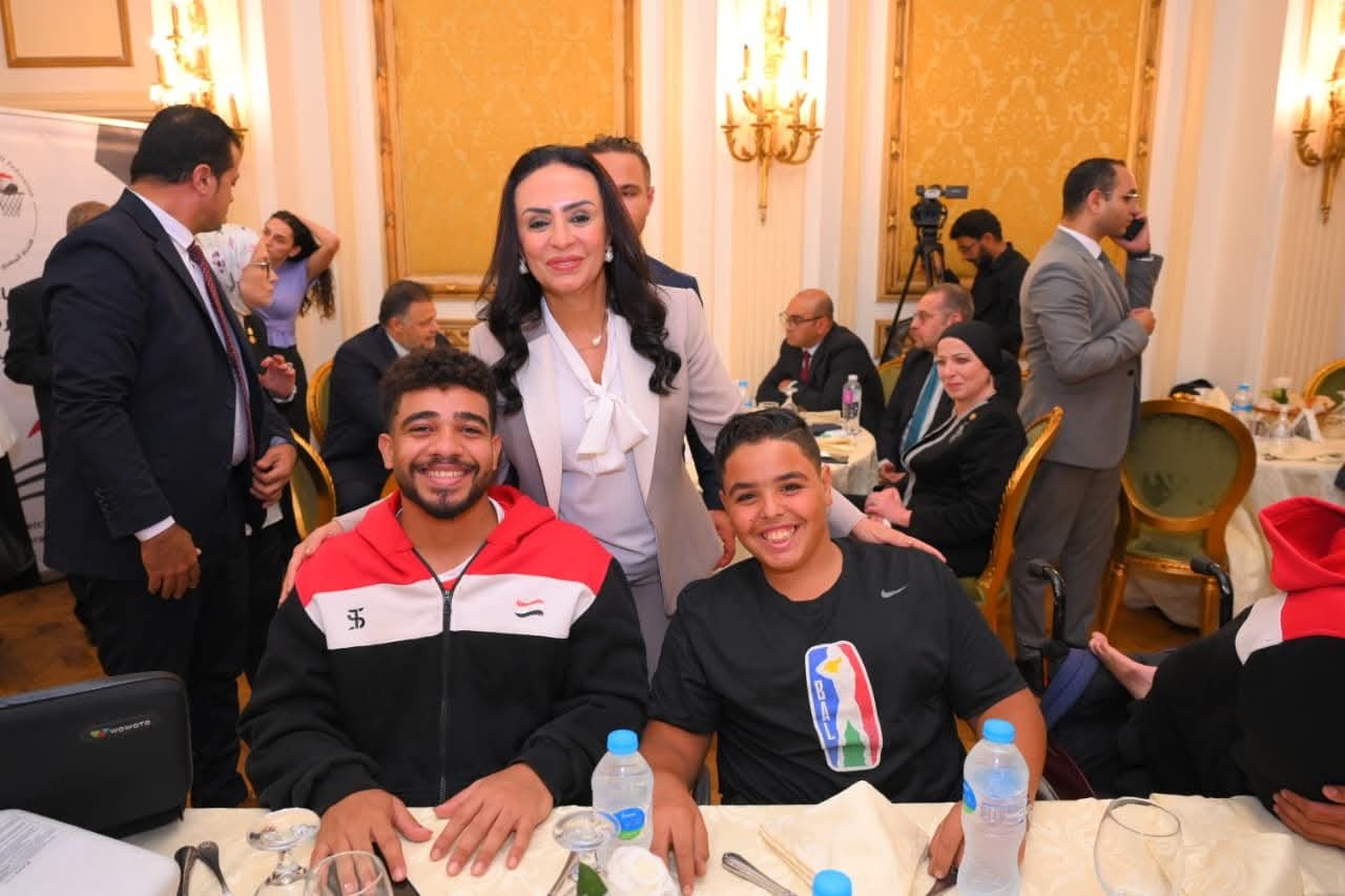 التضامن تشهد احتفالية نادي روتاري جيزة نورث بتكريم منتخبات مصر لكرة السلة على الكراسي المتحركة