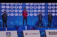 صبحي يهنئ البطل محمد حسن بذهبية العالم في المصارعة