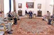 الرئيس السيسى يبحث سبل تعزيز الأمن والسلم الإقليمي مع رئيس أركان القوات البرية الباكستانية