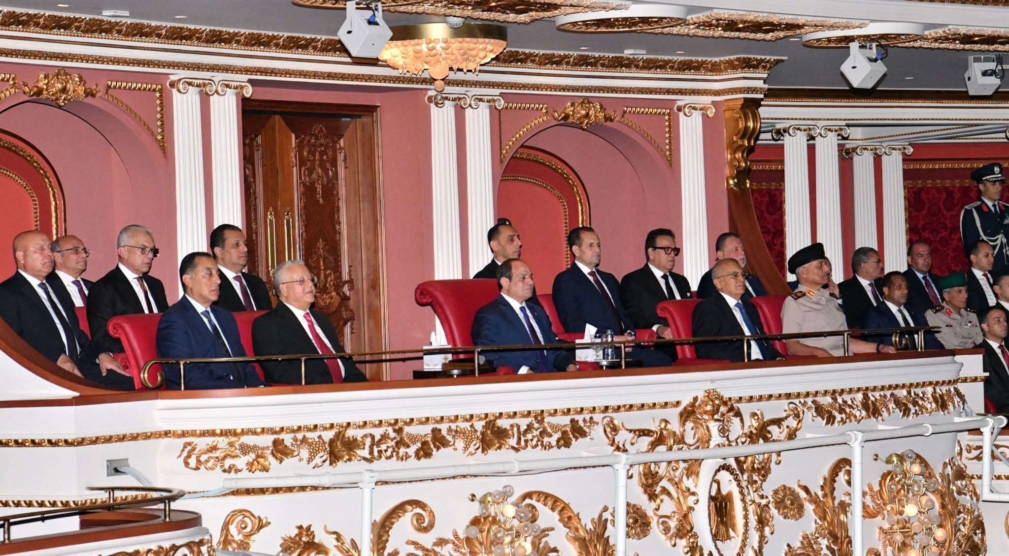 الرئيس السيسي يشهد احتفالية 