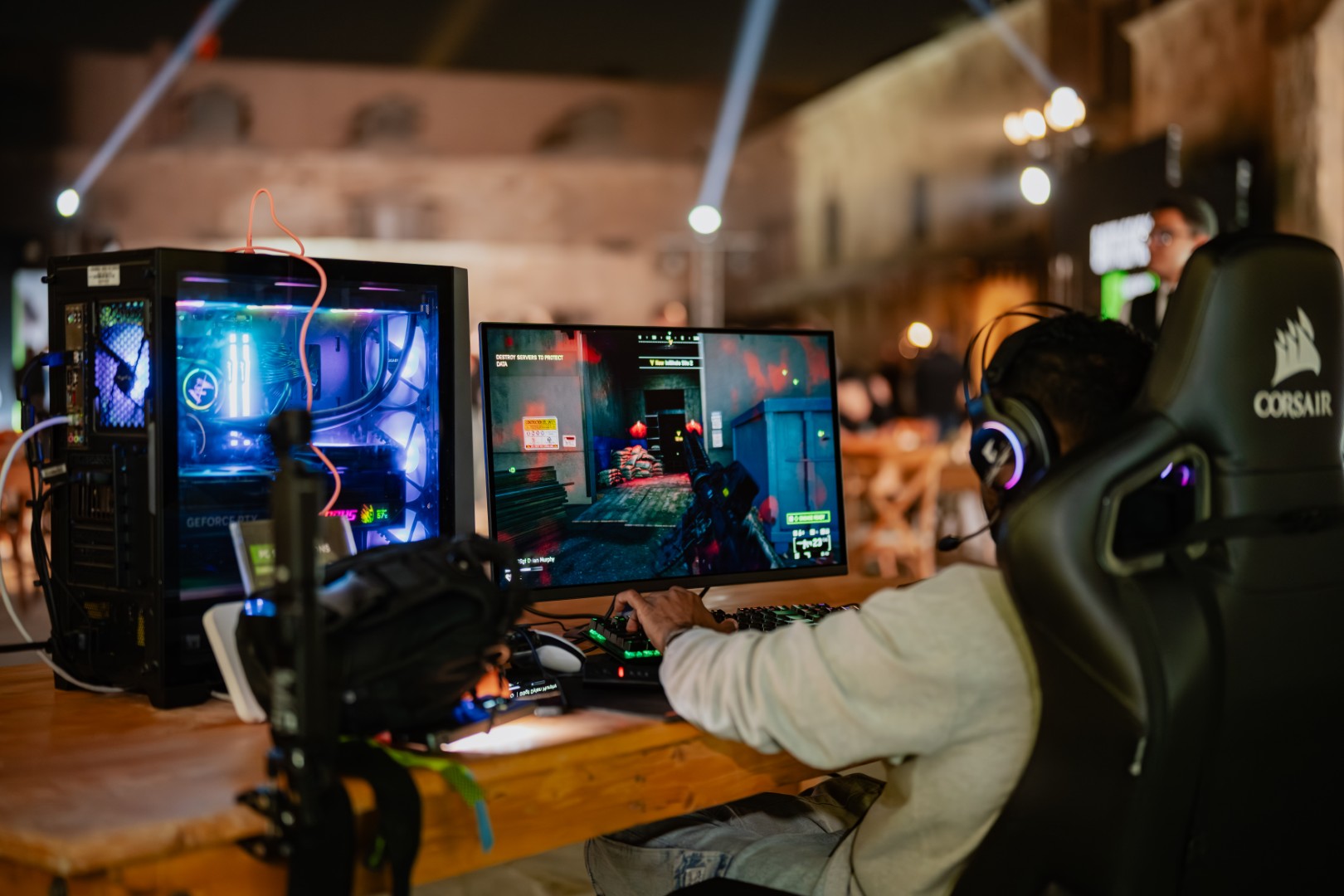 بين التاريخ والتقنية: إنفيديا جيفورس الشرق الأوسط تحتفل بلعبة Battlefield 6 من قلب القاهرة