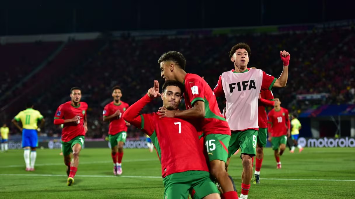 المغرب يهزم البرازيل ويتأهل مبكرًا إلى ثمن النهائي فى كأس العالم لأقل من 20 سنة  تشيلي 2025