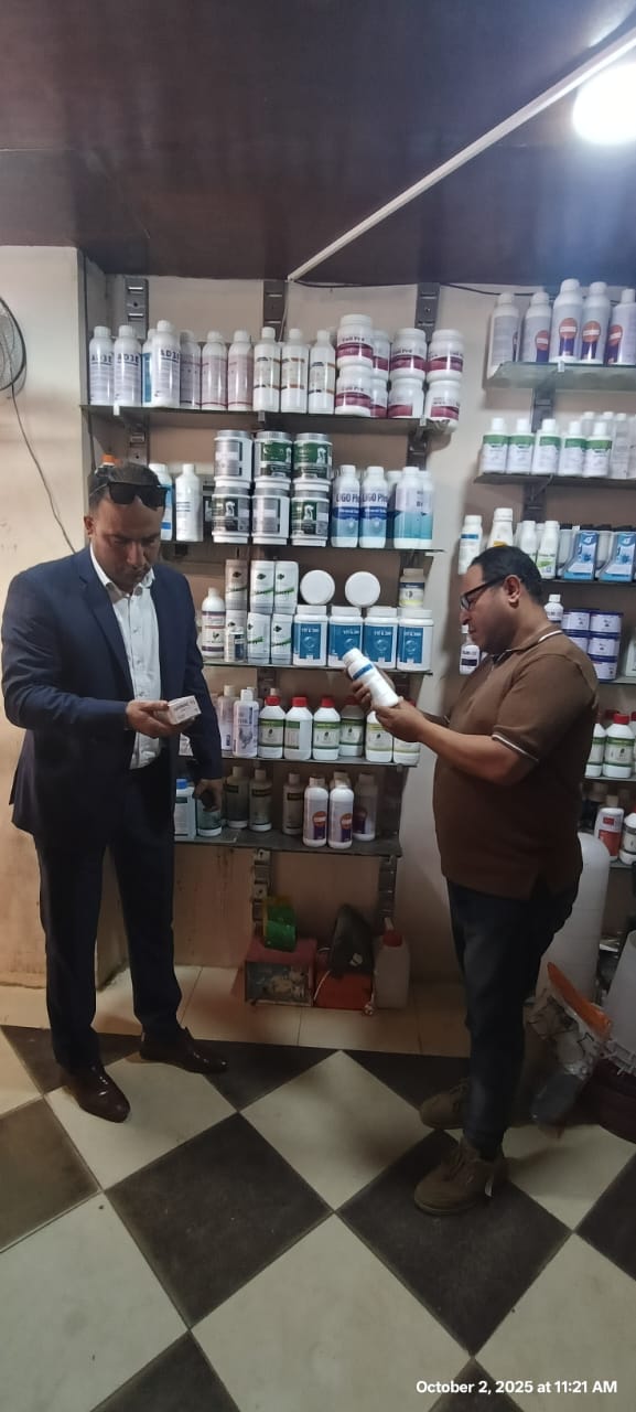 تحصين ١٦١.٩٦ ٪ من إجمالي الثروة الحيوانية ضد مرض الحمى القلاعية Sat 1 بالإسماعيلية