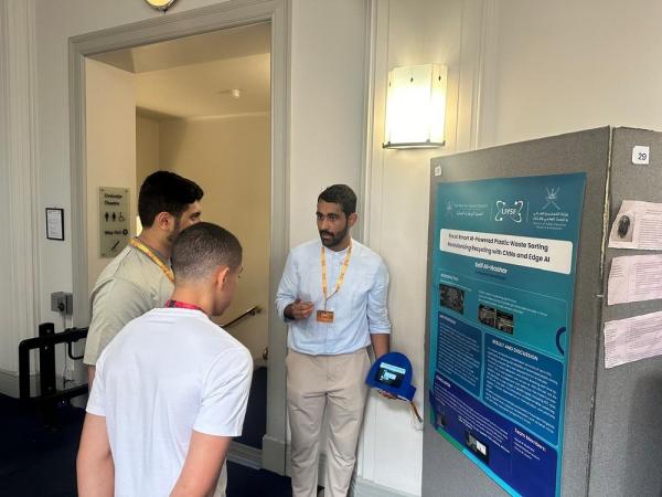 شباب عُمانيون يبتكرون حلاً ذكياً عالمياً لإدارة النفايات