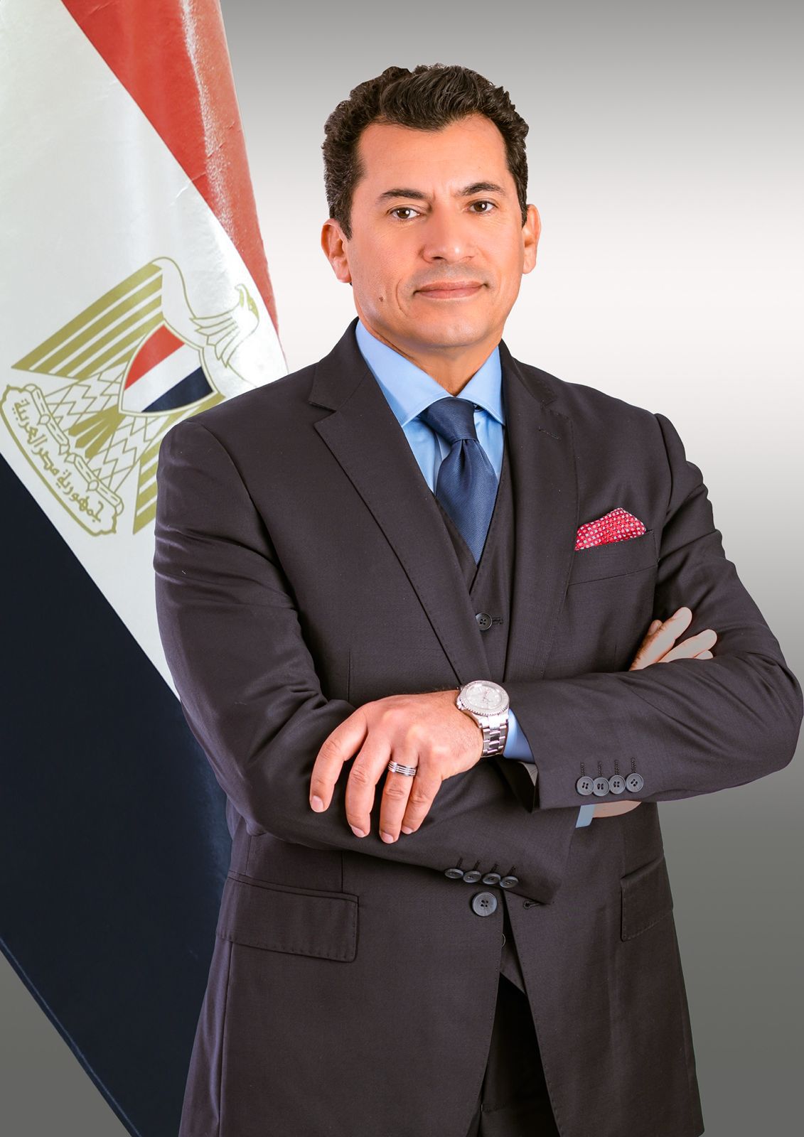 صبحي يهنئ الدكتور خالد العناني لاختياره مديراً عاماً لمنظمة اليونسكو