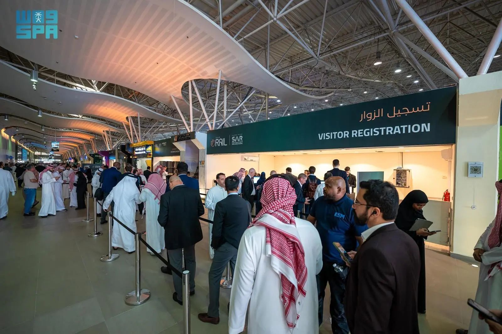 الرياض تستضيف اليوم نُخبة من وزراء النقل وممثلي الشركات العالمية المشاركين في المعرض والمؤتمر الدولي للخطوط الحديدية