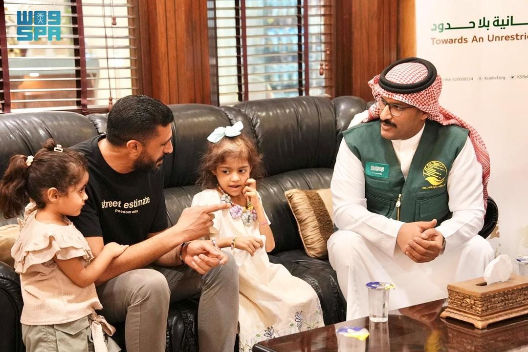 سلمان للإغاثة يفتح باب الأمل لطفلة فلسطينية من غزة مصابة بسرطان القولون
