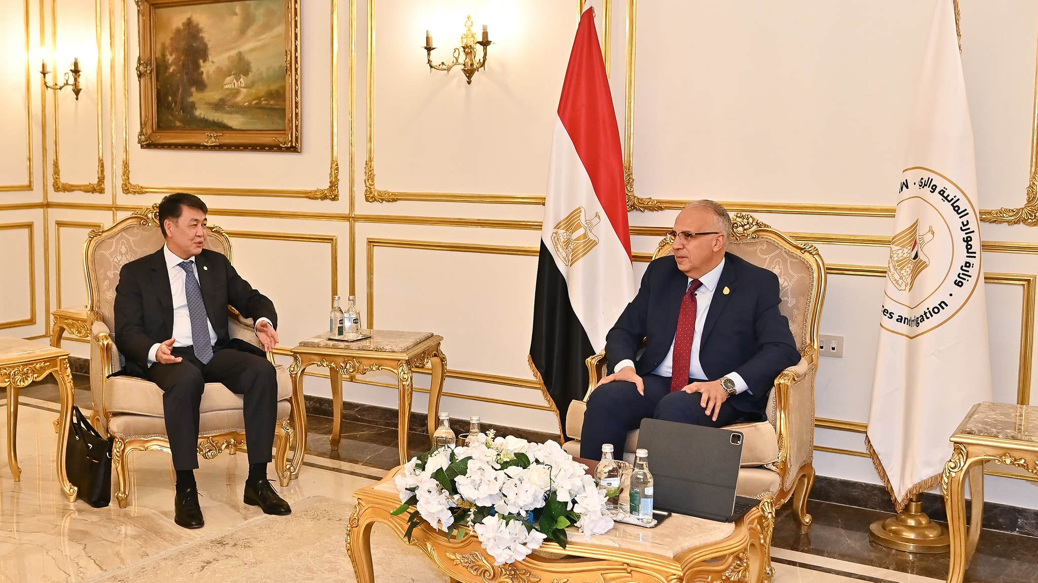 وزير الرى : مصر تمتلك خبرات متميزة في مجال الري تراكمت على مر آلاف السنوات