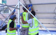 بدعم من مركز الملك سلمان للإغاثة.. بدء تركيب أنظمة الطاقة الشمسية لمحطات تحلية المياه في غزة