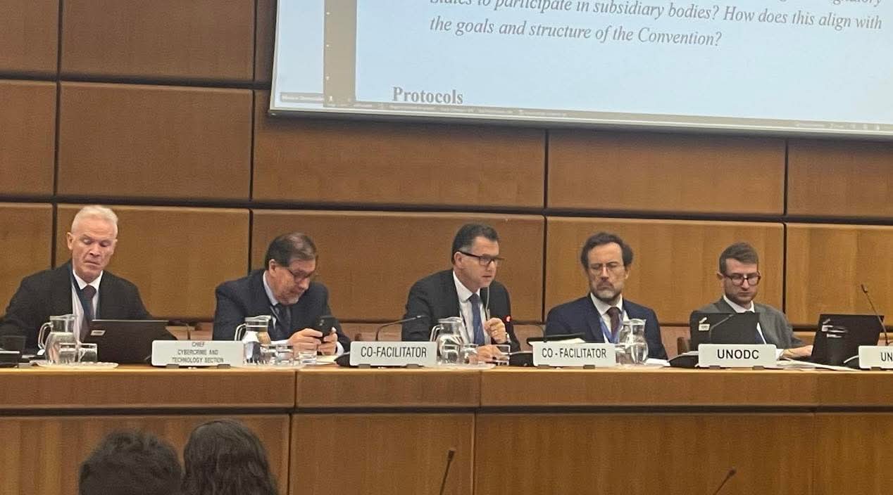 نصر يترأس جلسات التفاوض الخاصة بالقواعد الإجرائية لمؤتمر الدول الأطراف لمكافحة الجريمة السيبرانية