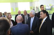 عاشور يتفقد جامعة ساكسوني مصر للعلوم التطبيقية والتكنولوجيا