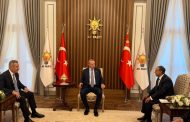 وزير الخارجية يلتقي الرئيس التركي رجب طيب إردوغان في أنقرة