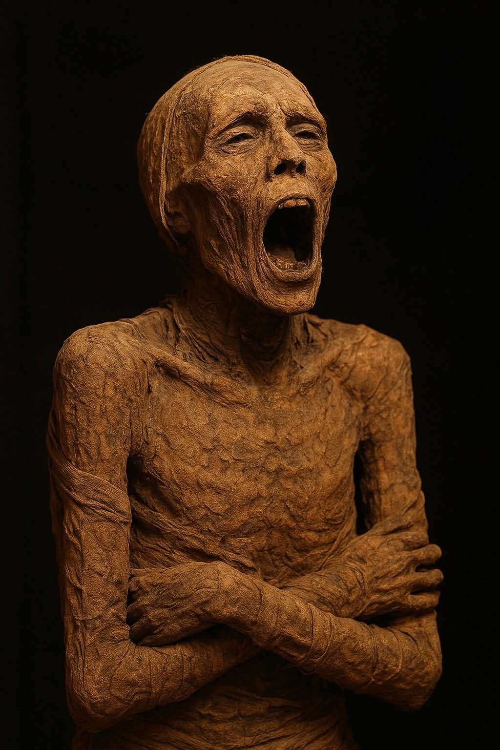لغز .. مومياء الرجل الصارخ.. صرخة تجمّدت داخل الجسد لآلاف السنين