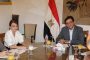 نائب محافظ الوادي الجديد تتابع أعمال إنشاءات عدد من مدارس الخارجة