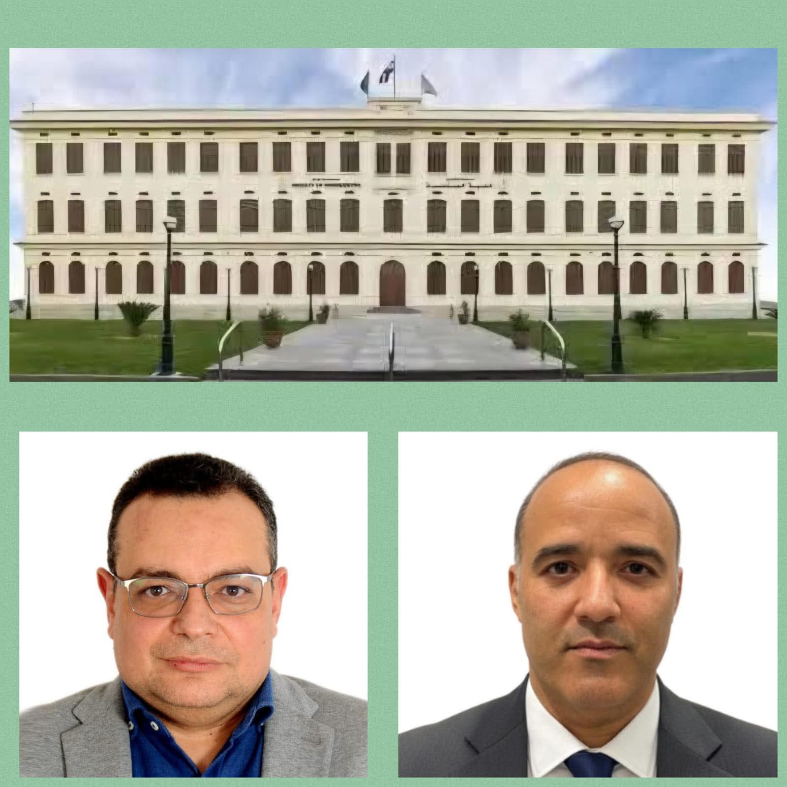 سعد وحزين وكيلين جديدين لهندسة القاهرة