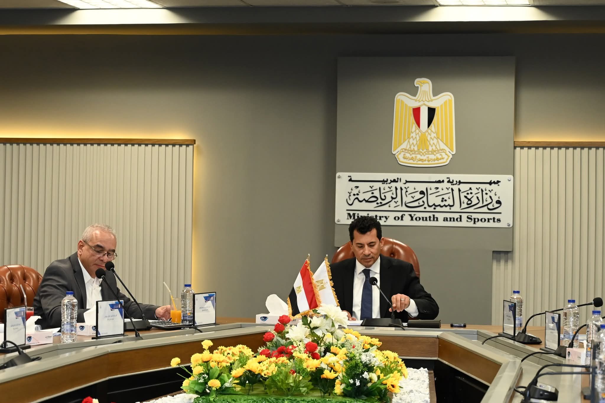 صبحي يترأس اجتماع مجلس إدارة صندوق التمويل الأهلي لرعاية النشء والشباب والرياضة